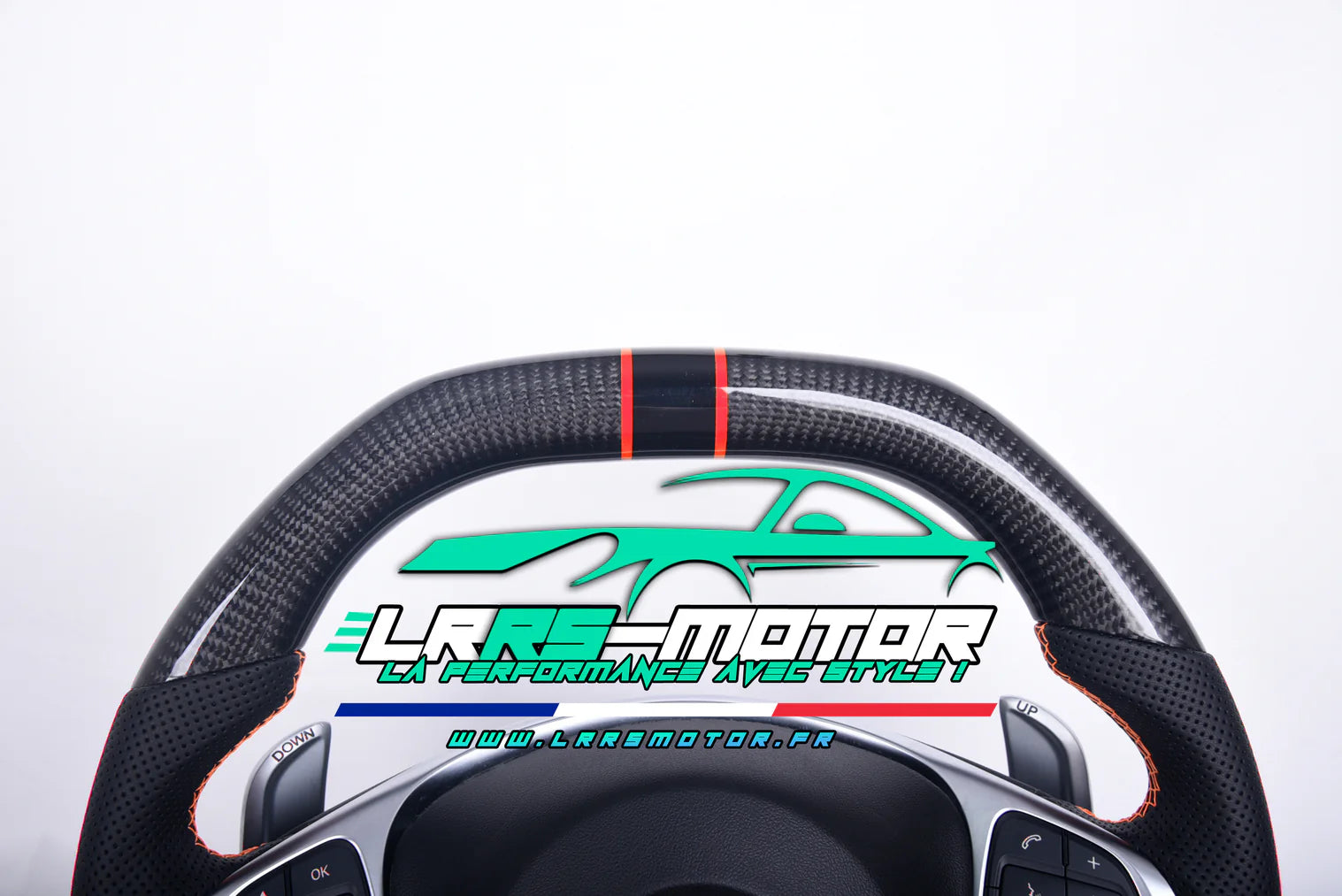 Carbon stuurwiel Mercedes Benz AMG w205 (2014 - 2017) C63, E63, GT63, GTS63, GTC63, A45