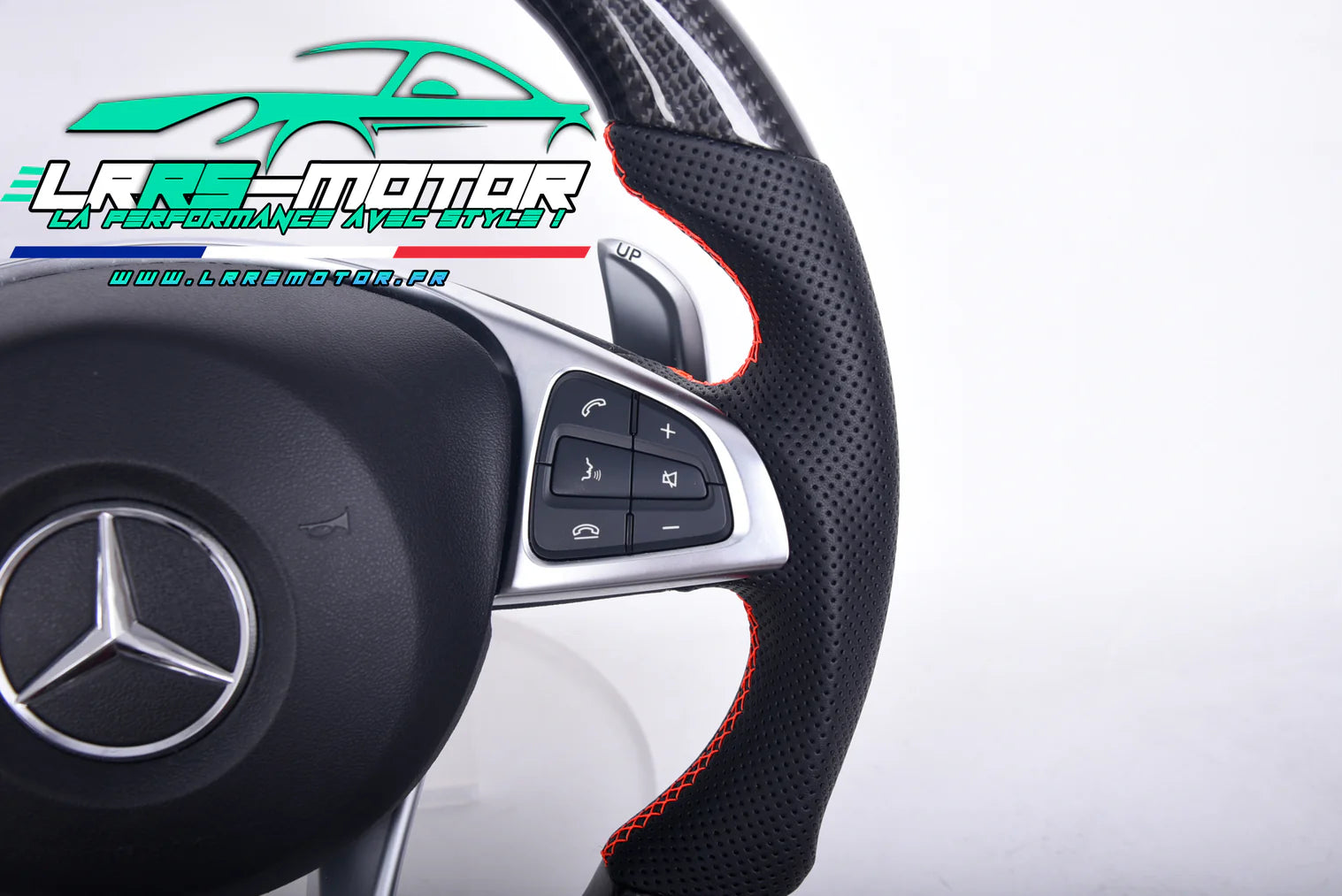 Carbon stuurwiel Mercedes Benz AMG w205 (2014 - 2017) C63, E63, GT63, GTS63, GTC63, A45