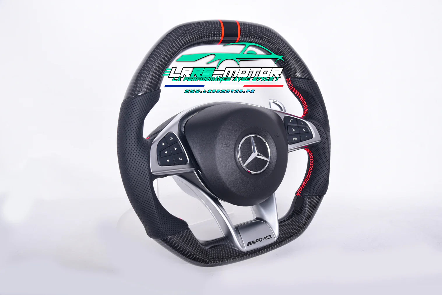 Carbon stuurwiel Mercedes Benz AMG w205 (2014 - 2017) C63, E63, GT63, GTS63, GTC63, A45