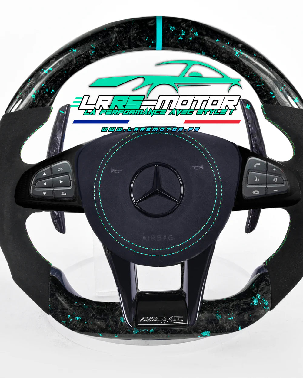 Carbon stuurwiel Mercedes Benz AMG w205 (2014 - 2017) C63, E63, GT63, GTS63, GTC63, A45