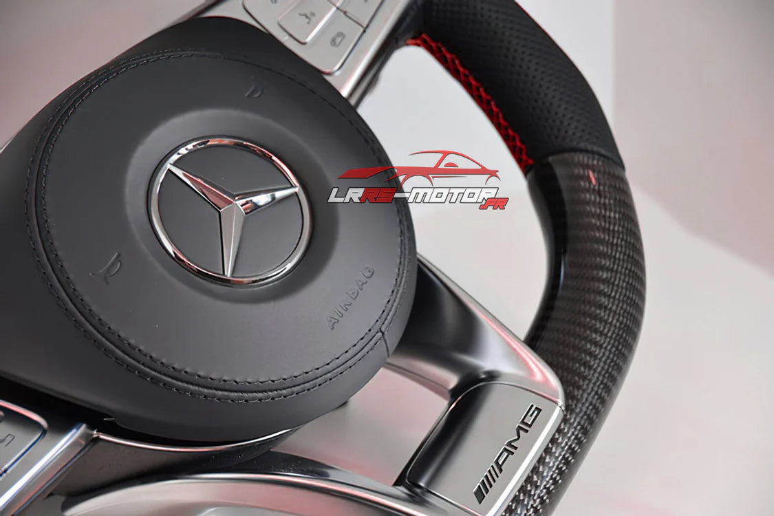 Carbon stuurwiel Mercedes Benz AMG w205 (2014 - 2017) C63, E63, GT63, GTS63, GTC63, A45
