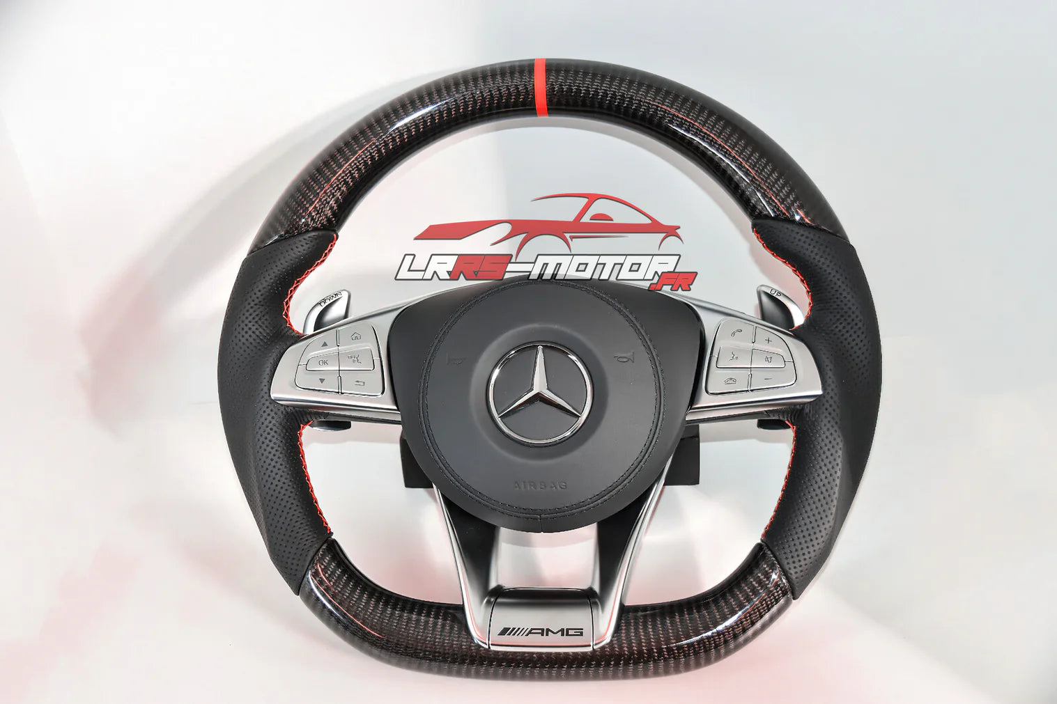 Carbon stuurwiel Mercedes Benz AMG w205 (2014 - 2017) C63, E63, GT63, GTS63, GTC63, A45