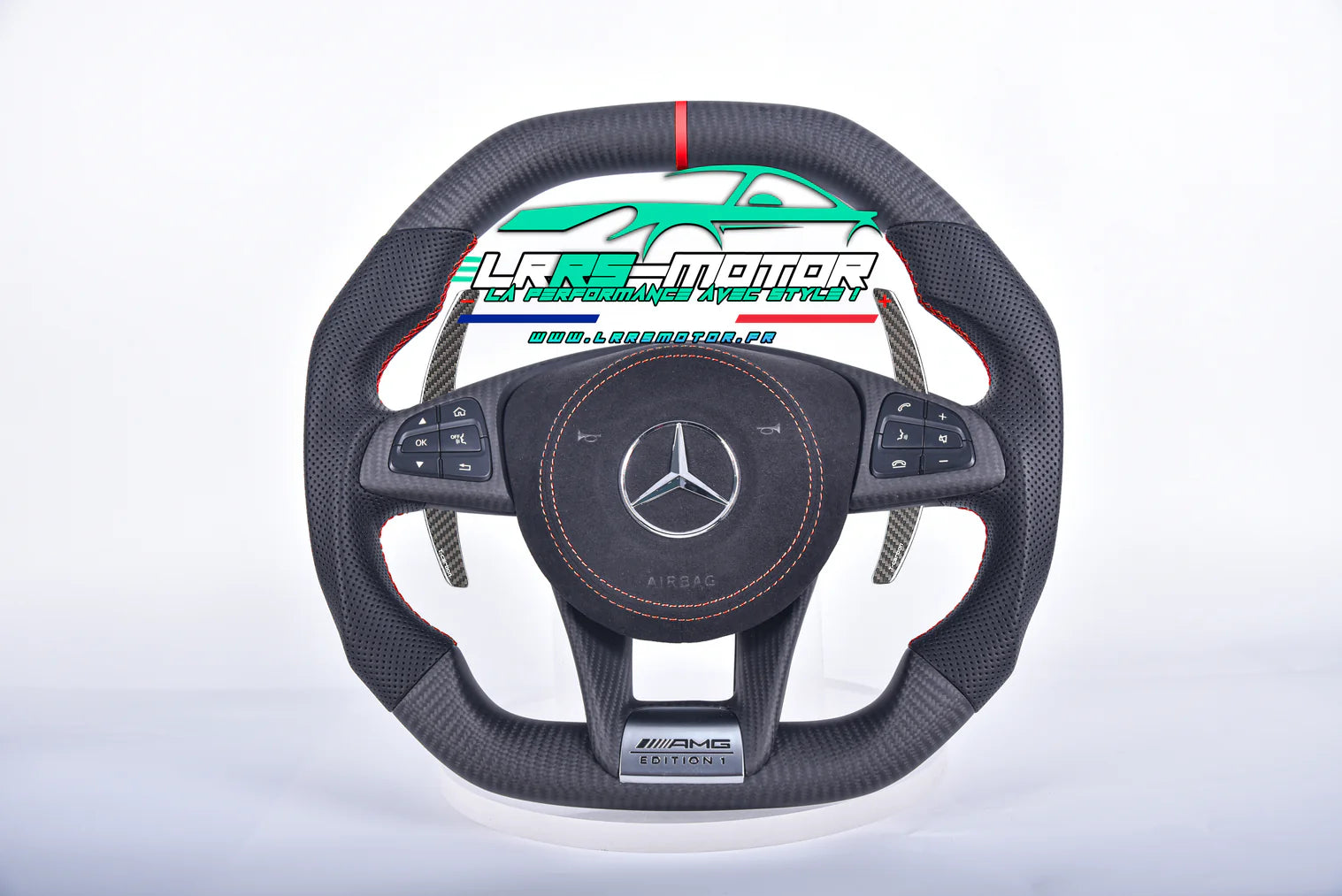Carbon stuurwiel Mercedes Benz AMG w205 (2014 - 2017) C63, E63, GT63, GTS63, GTC63, A45